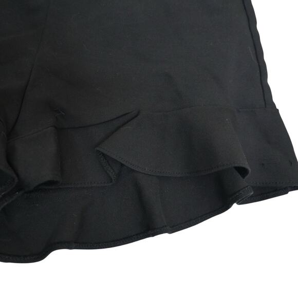 Zara Trafaluc Collection Women's M Black Ruffle Shorts - Picture 4 of 7